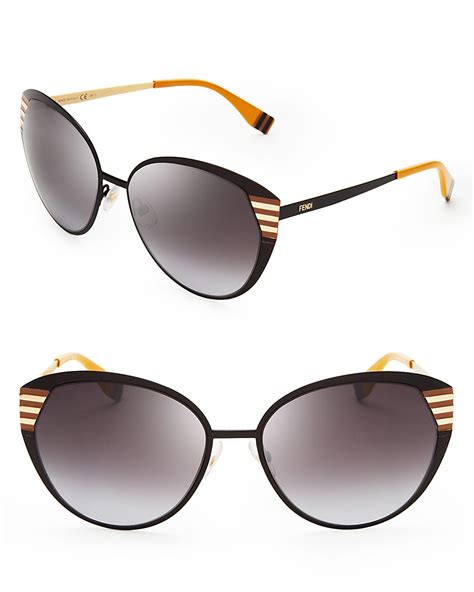 fake fendi cat eye sunglasses|fendi cat eye sunglasses black.